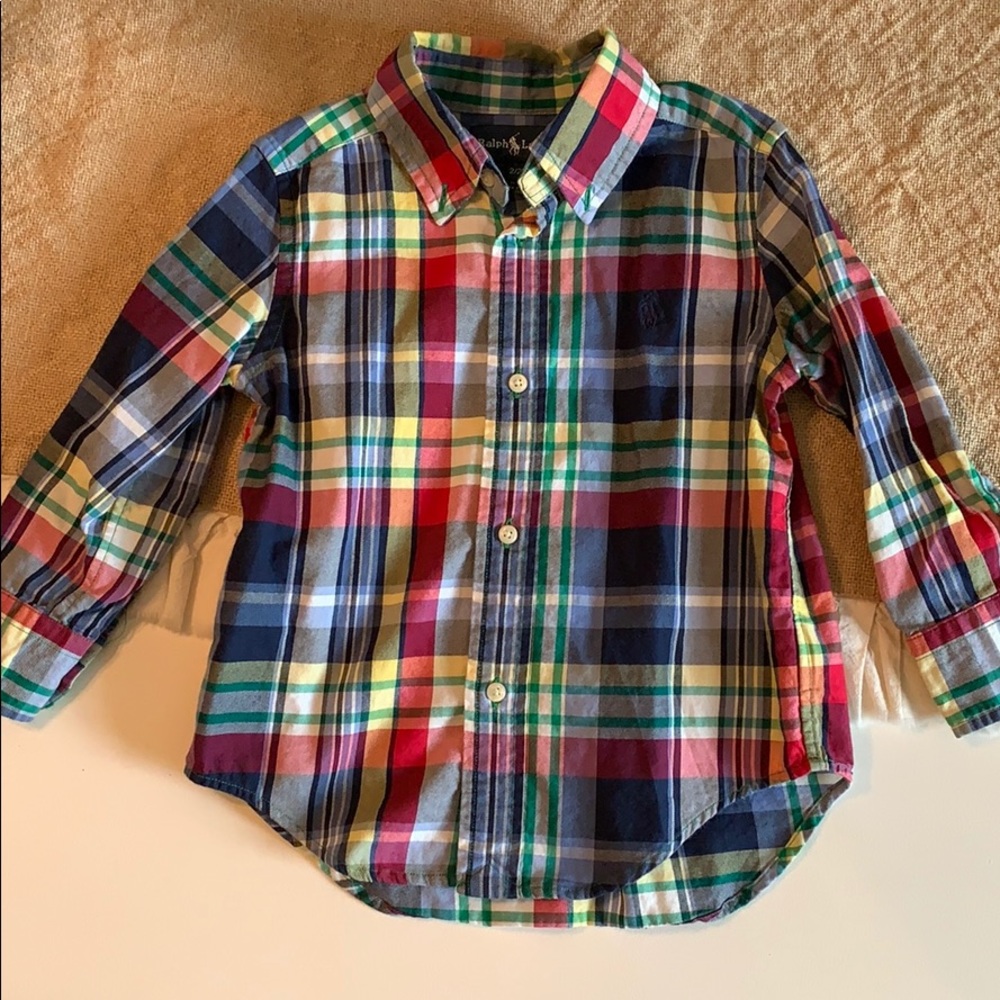 NWOT Ralph Lauren Polo Button Down 2T
